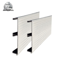 Lames de terrasse extérieures en aluminium 6063 t5